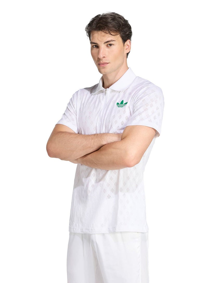 Adidas Tennis Pro Climacool+ Freelift Polo Shirt - Image 1